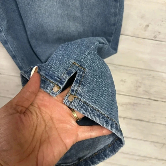 Gloria Vanderbilt Amanda Cropped Jeans Size 16 - Picture 4 of 6